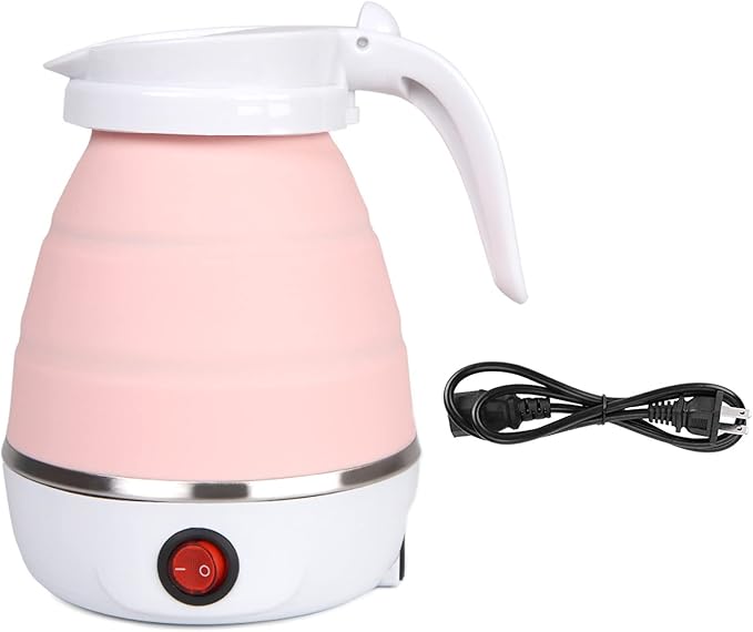 Portable Silicone Electric Kettle – Space-Saving & Fast Boil