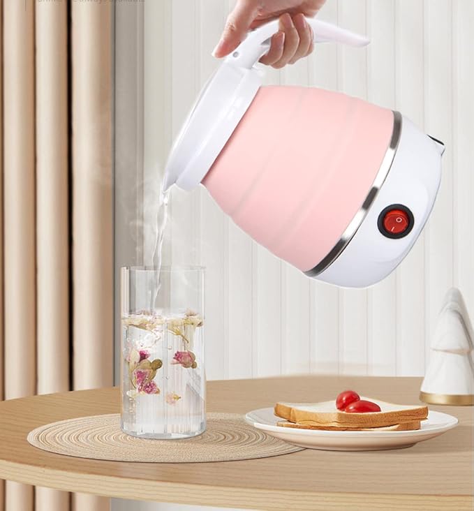 Portable Silicone Electric Kettle – Space-Saving & Fast Boil