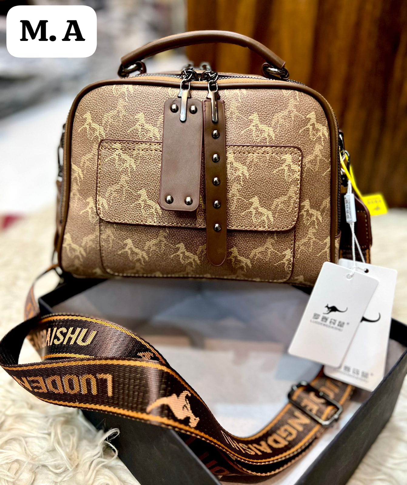 ✅ Mini Faux Leather Cross Bag – Travel-Friendly & Fashionable