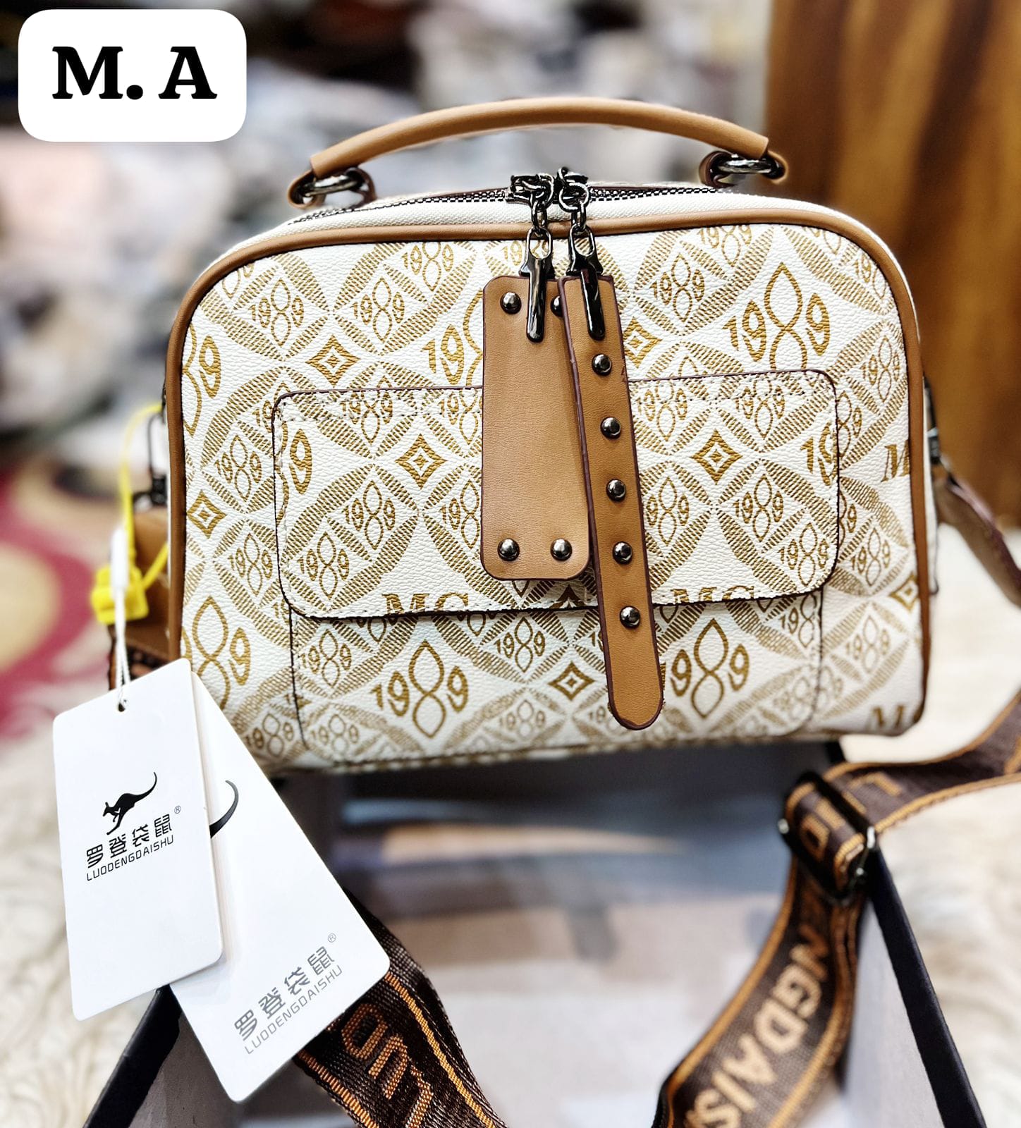 ✅ Mini Faux Leather Cross Bag – Travel-Friendly & Fashionable