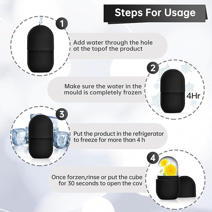 Cold Therapy Ice Roller for Face & Body