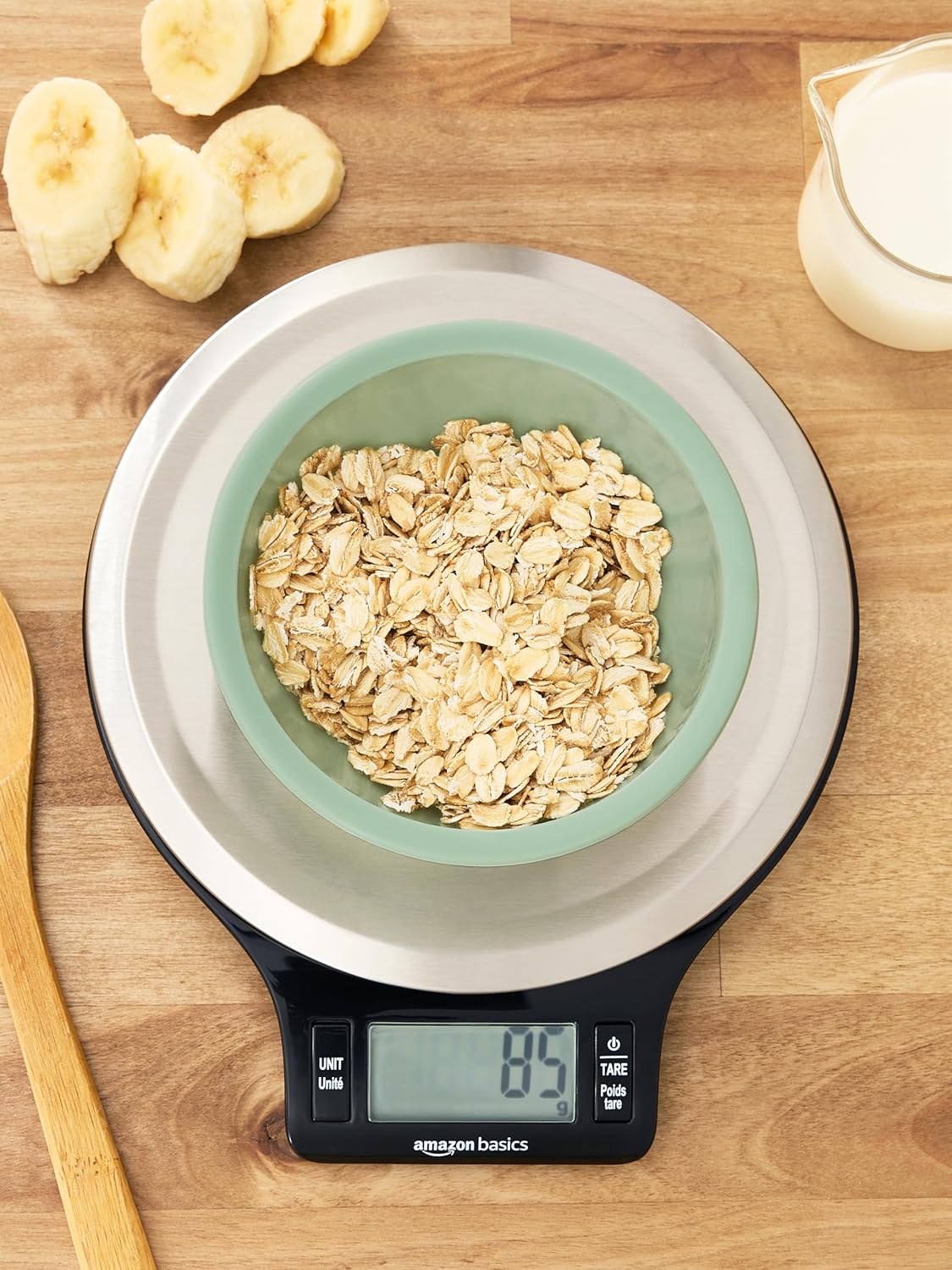 Basics Digital Kitchen Scale – High Precision for Perfect Cooking & Baking