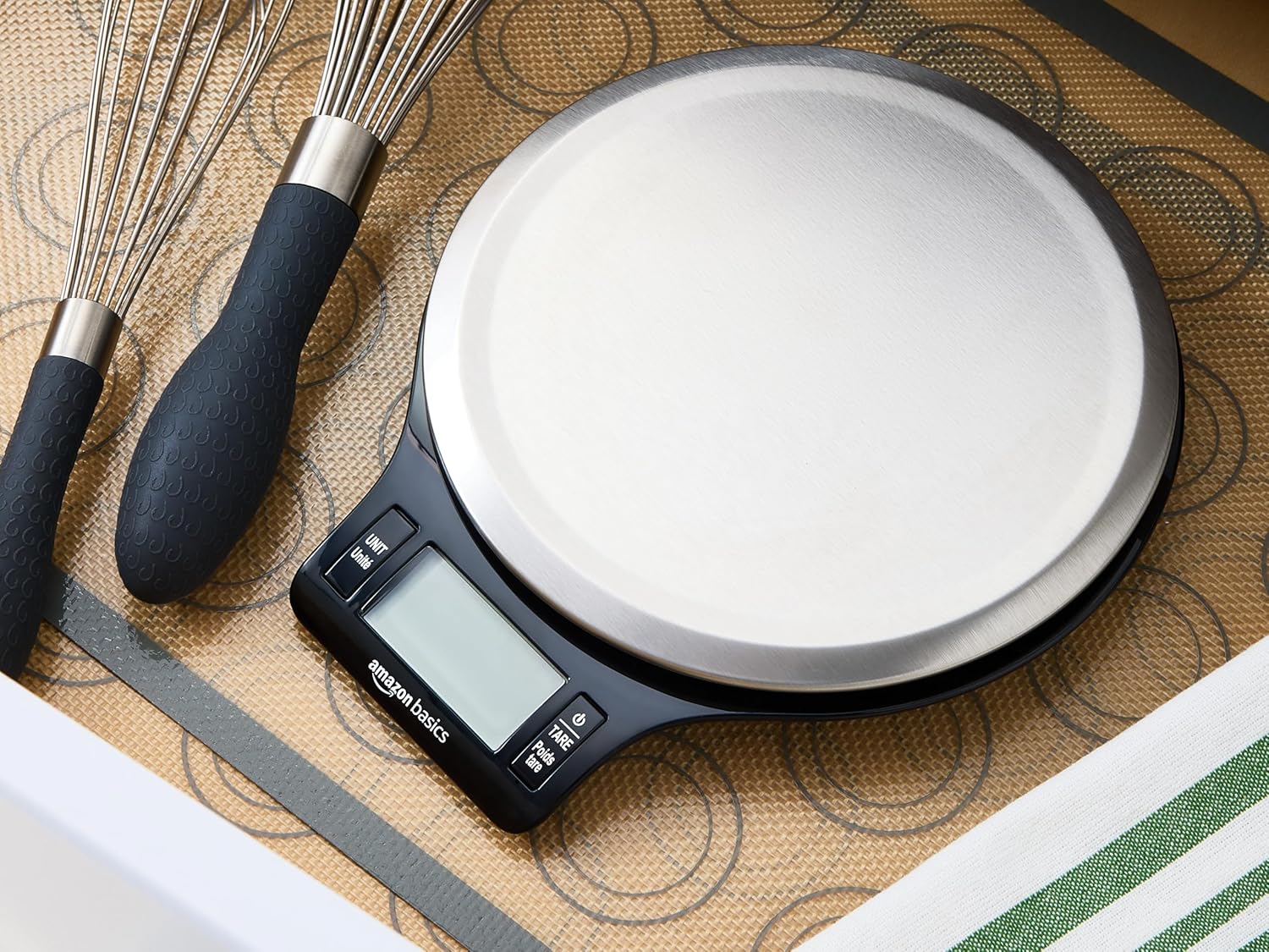 Basics Digital Kitchen Scale – High Precision for Perfect Cooking & Baking