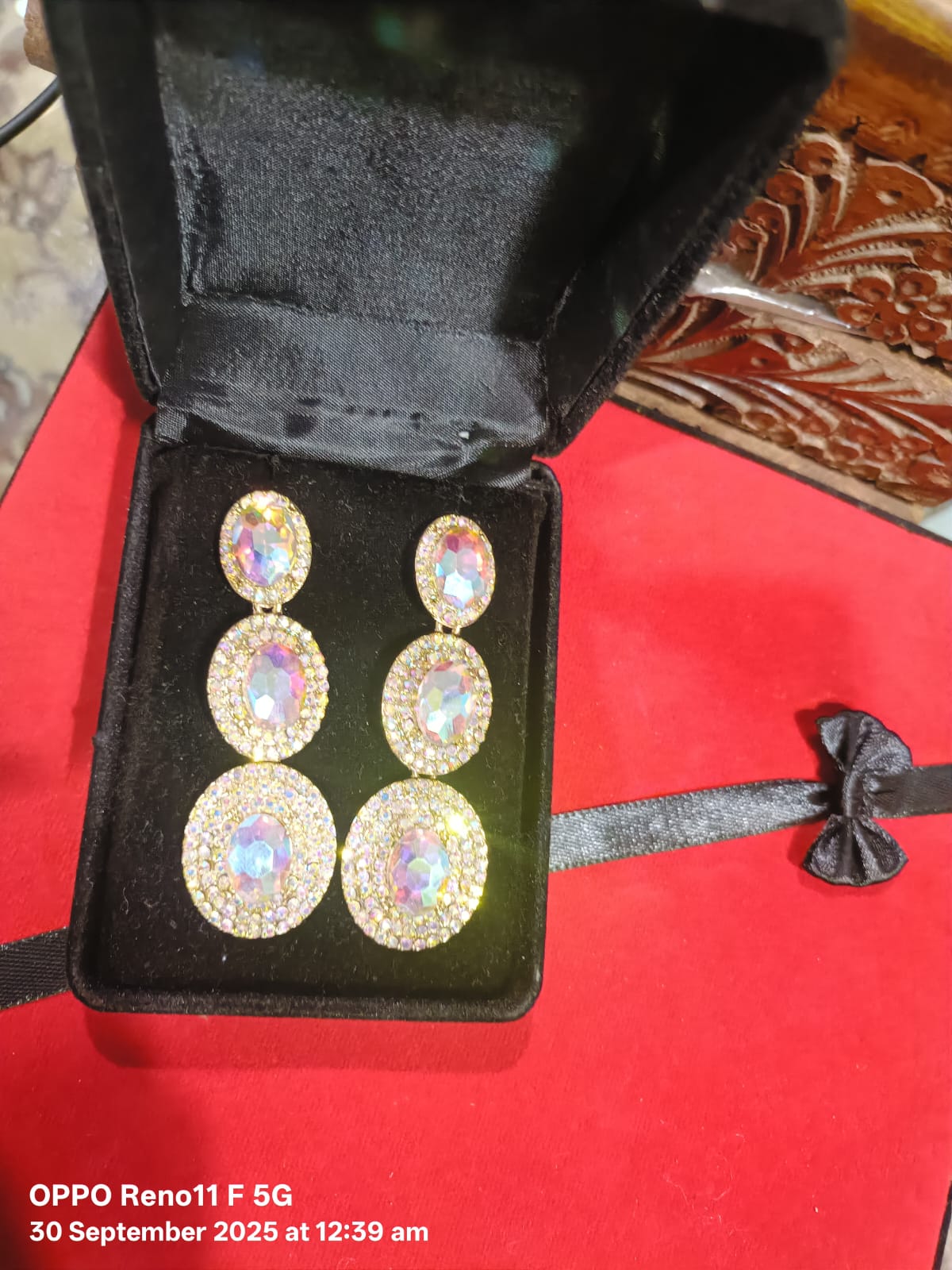 Multi-Shade Long Drop Earrings  Elegant Gradient Long Earrings  Chic Multi-Tone Statement Earrings  Dazzling Ombre Long Earrings  Stylish Multi-Color Long Drops